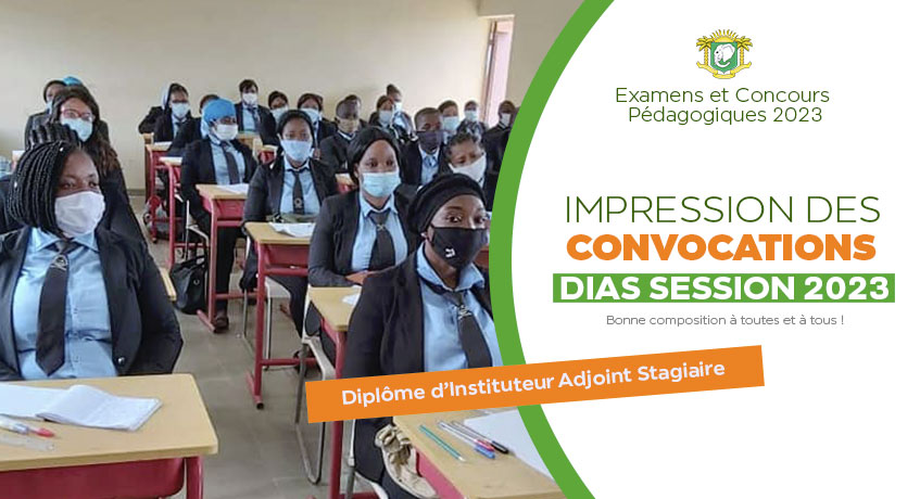 DIAS Session 2023 : Impression des convocations