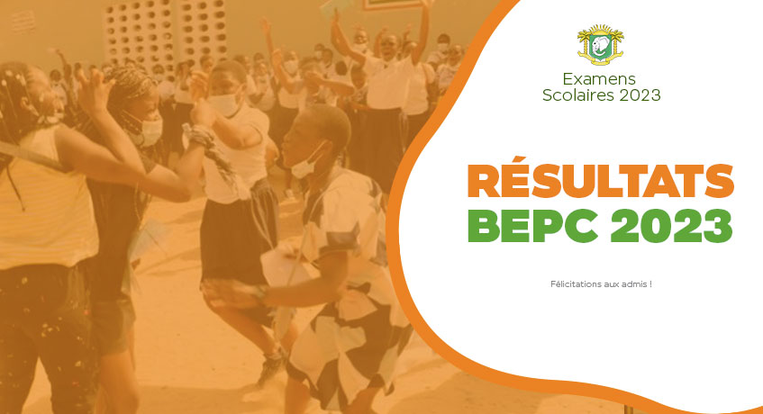 Résultats du BEPC Session 2023