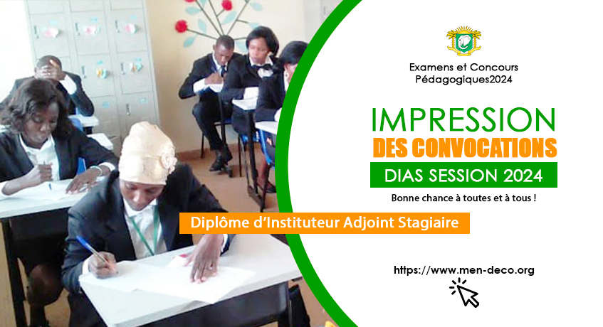 DIAS Session 2024 : Impression des convocations