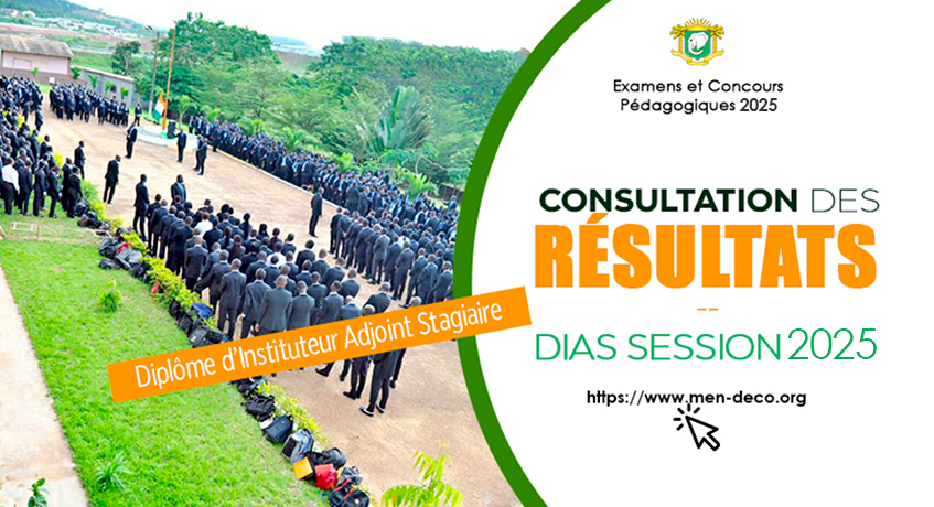 Résultats du DIAS Session 2025